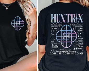 Kpop Huntrix Tee, Demon Hunters Shirt, Korean Idol Group