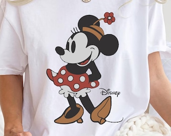 Comfort Colors Minnie Maus Sweatshirt, Disney Retro Tee