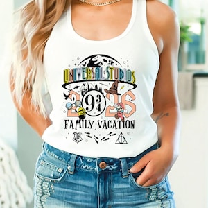Vintage Universal Studios Family Vacation Tank Top