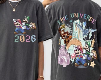 Camiseta personalizada Retro Universe Park Trip - Comfort Colors Tee