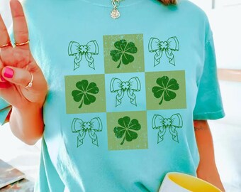 Lucky Shamrock St. Patrick's Day T-shirt: Retro Irish Tee