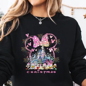 Vintage Mickey And Friend Christmas Shirt,Disney Ears Christmas Shirt,Disney Christmas Shirt,Disney Trip Shirt,Disney Family Christmas Shirt