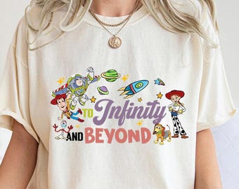 Toy Story Comfort Colors Tee: To Infinity and Beyond Shirt