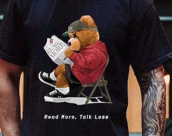 Comfort Colors Teddy Bear T-Shirt: Soft Cotton DTF Print