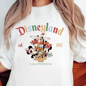 Vintage Mickey And Friend Christmas Shirt,Disney Ears Christmas Shirt,Disney Christmas Shirt,Disney Trip Shirt,Disney Family Christmas Shirt