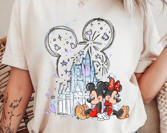 Disney Castle T-Shirt, Mickey and Friends Family Tee