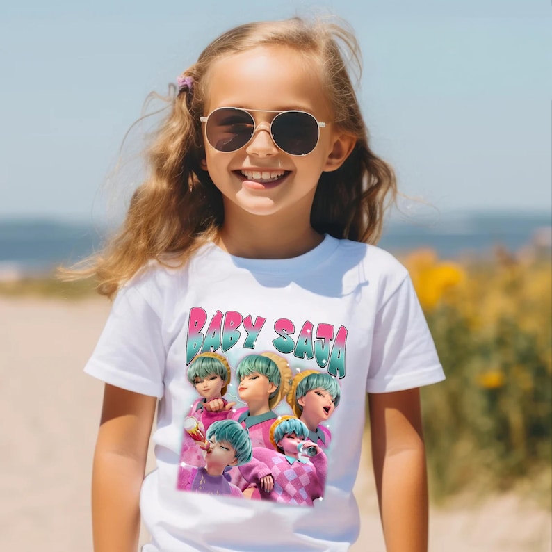 Baby Saja Retro Bootleg Tshirt, Kpop Fan Gift Etsy