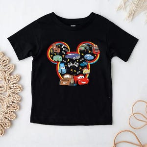 Comfort Colors® Retro Lightning Mcqueen Piston Cup Shirt, Disney Cars Shirt, Disney Shirts, Disney Pixar Shirt, Toddler Shirt, Cars Shirt