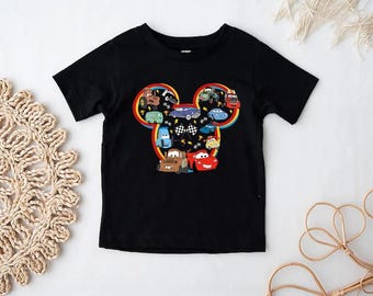 Comfort Colors Lightning McQueen peutershirt