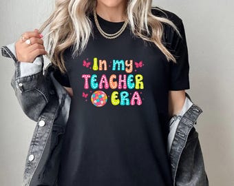 Personalisiertes Lehrer Era Comfort Colors Sweatshirt: Benutzerdefinierte Namen Geschenk