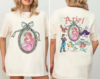 Comfort Colors® The Little Mermaid Shirt, Disney Shirt, Women's Little Mermaid Ariel Shirt, Ariel Mermaid Shirt,Disney Princess Graphic Tee