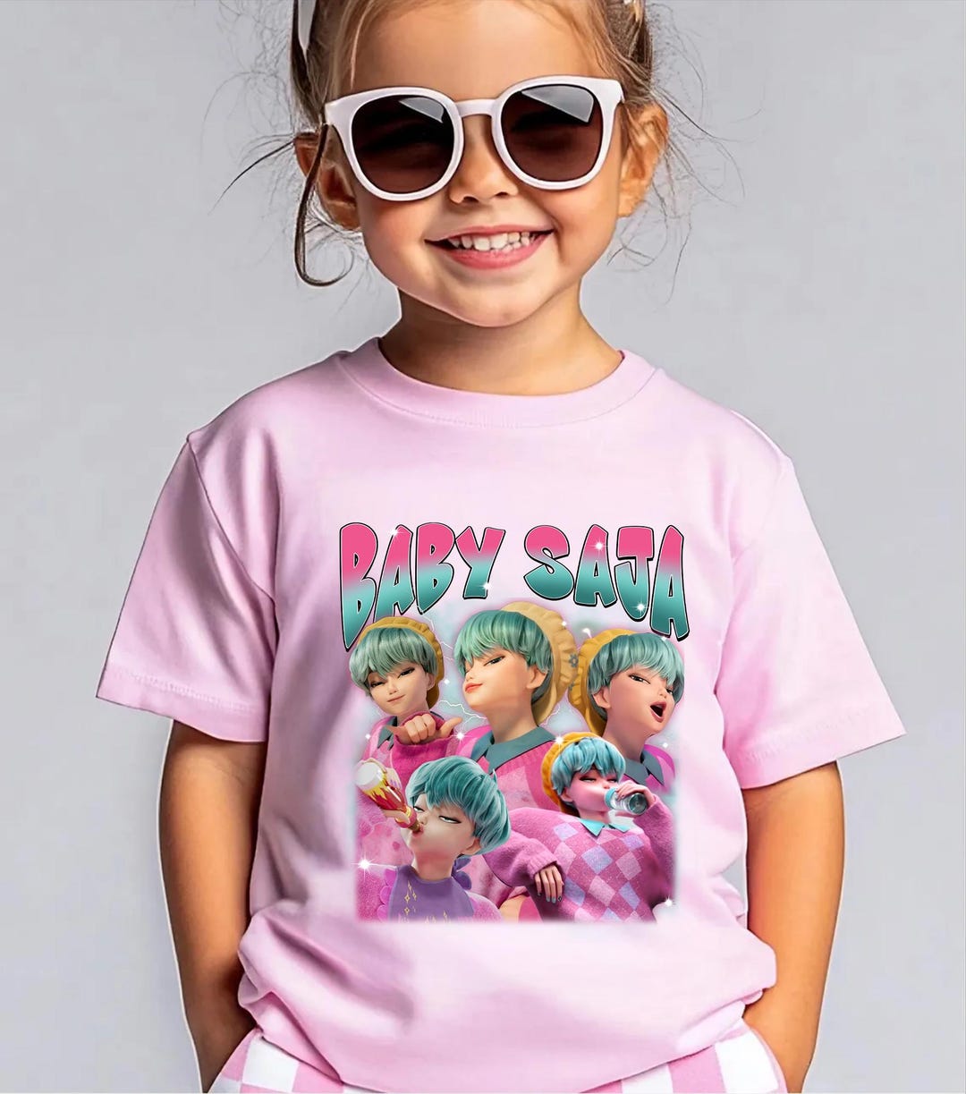 Baby Saja Retro Bootleg Tshirt, Kpop Fan Gift Etsy