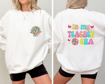 Comfort Colors "In My Teacher Era" T-Shirt - Custom Teacher Name