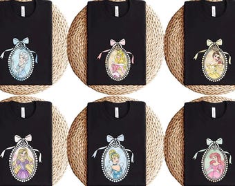 Retro Comfort Colors Disney Princess T-Shirt