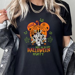 Disney Halloween 2024 Shirt, 2024 Mickey Not So Scary Halloween Party shirt, Disney Halloween Party Shirt, Halloween Family Matching Shirts