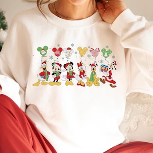 Vintage Mickey And Friend Christmas Shirt,Disney Ears Christmas Shirt,Disney Christmas Shirt,Disney Trip Shirt,Disney Family Christmas Shirt
