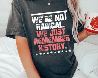 Hands Off Protest-T-shirt: T-shirt politiek activisme