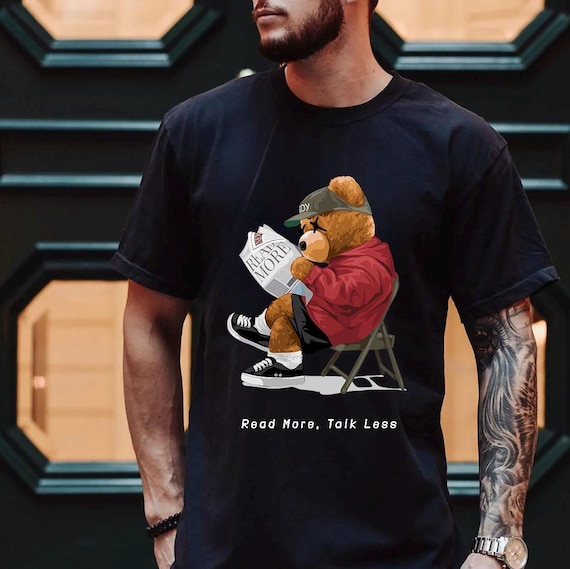 Comfort Colors Teddy Bear T-Shirt: Soft Cotton DTF Print