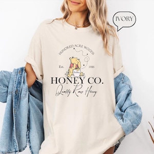 Comfort Colors® Honey Co. Est. 1926 Shirt, Winnie The Pooh Shirt, The Pooh And Friends Shirt, Disney Pooh Shirt, Disney Pooh Bear Shirt