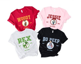 Camiseta de Toy Story de Disney, camiseta de vacaciones familiares de Pixar