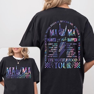 Comfort Colors® Motherhood Sometimes I Rock It Sometimes It Rocks Me Shirt, Mama Shirt, Mom Shirt, Rocker Mom Gifts, Mothers Day Gift
