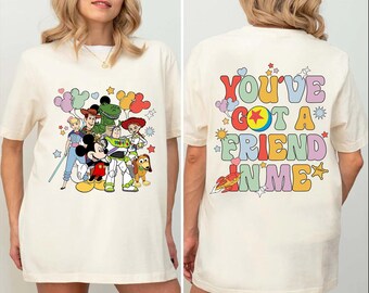 Toy Story Disney Friends T-Shirt, Comfort Colors