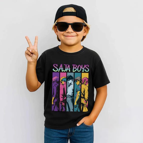 Saja Boys Anime Style T-Shirt - Colorful Manga Graphic Tee