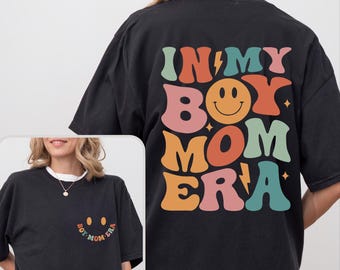 Comfort Colors® In My Boy Mom Era Shirt, Boy Mama Club Tshirt, Boy Mama Tee, New Mom Gift, Boy Mama Era Shirts, Gift For Her, Mom Era Gift