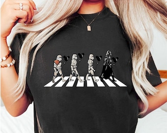 Comfort Colors Star Wars Abbey Road Shirt, Disney Trip Tee