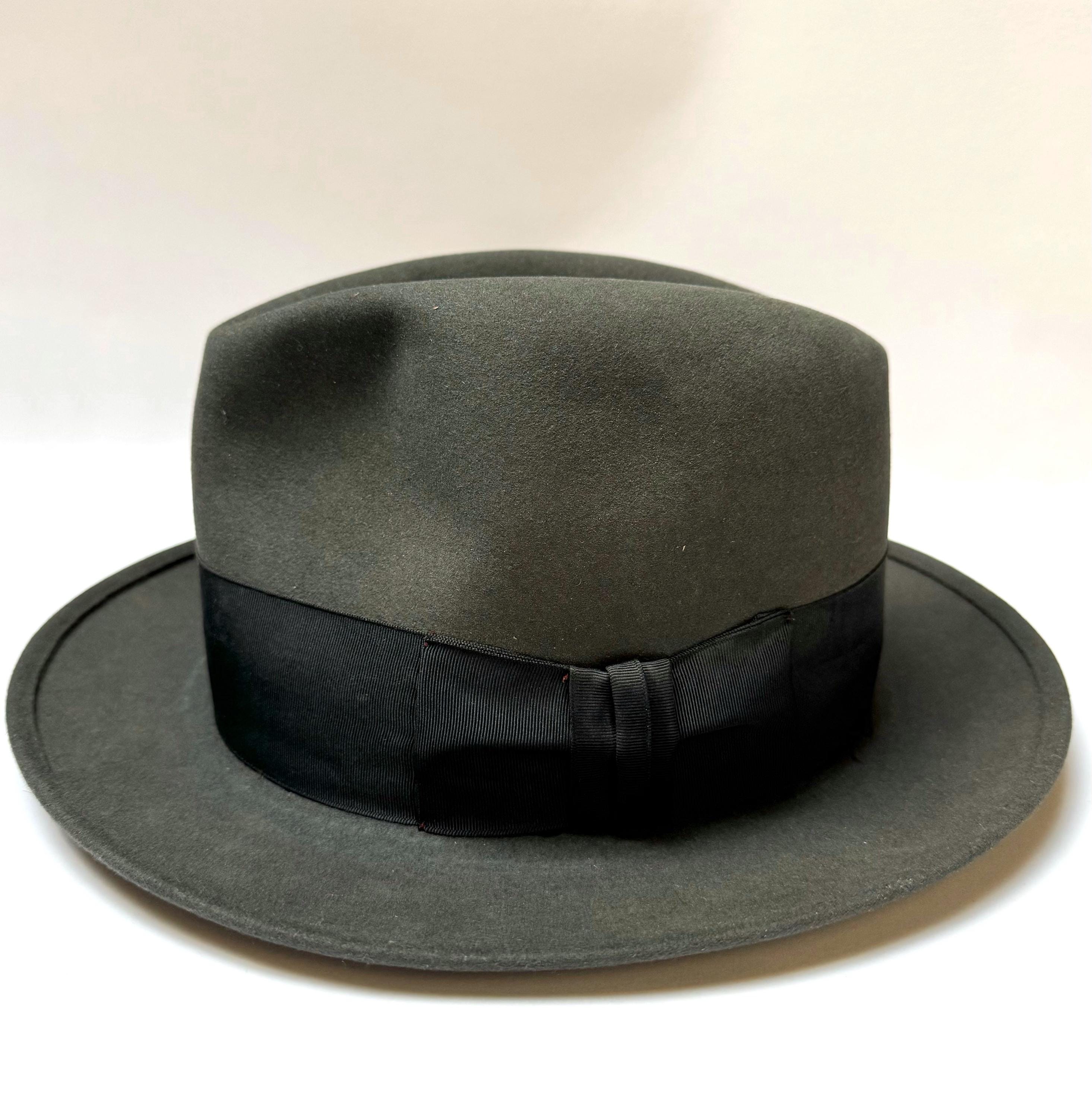 Vintage Royal Stetson Hat Gray - Size 7 ~1940s (estimated Vintage Royal Stetson Hat Gray - Size 7 ~1940s (estimated