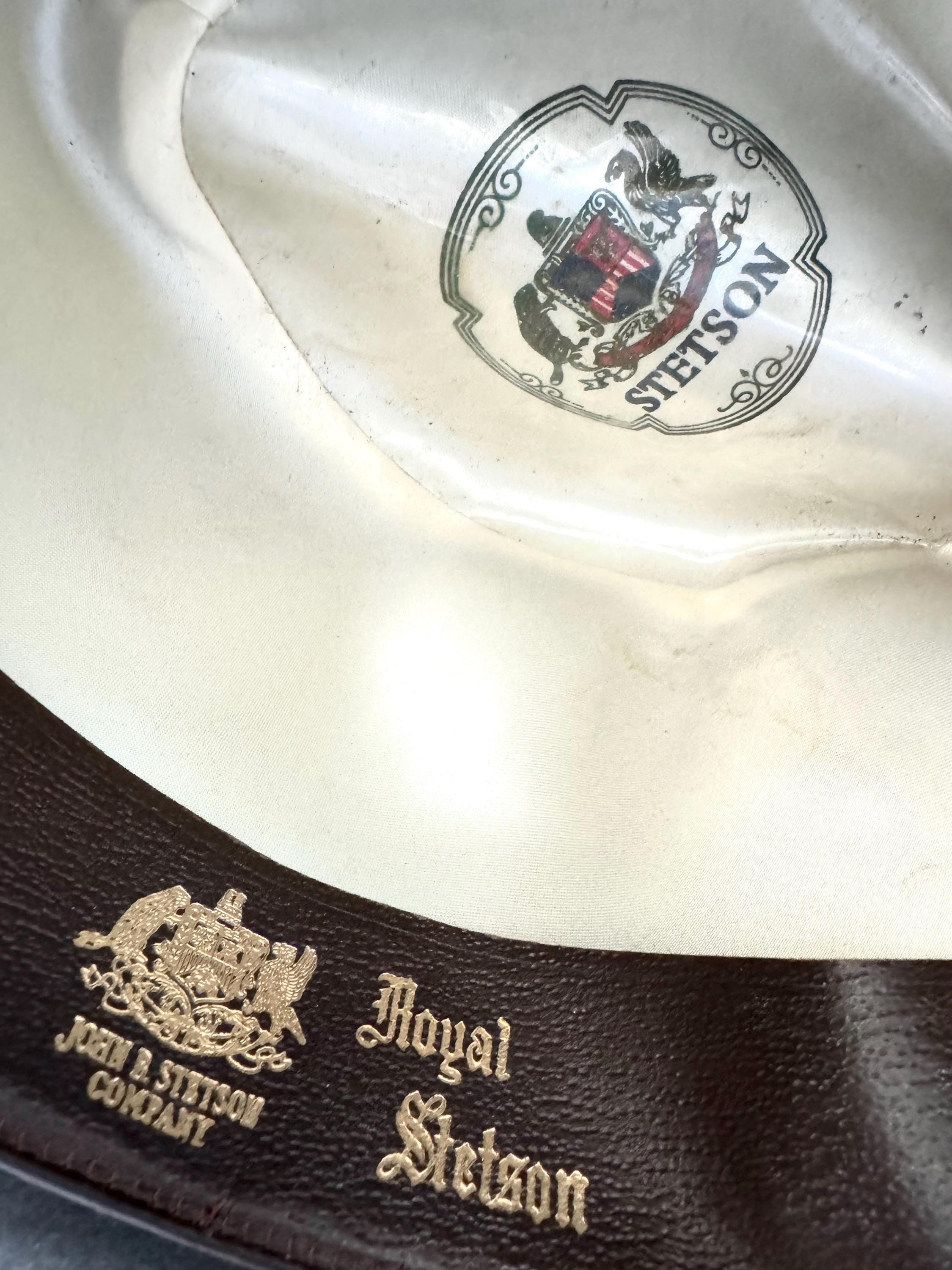 Vintage Royal Stetson Hat Gray - Size 7 ~1940s (estimated