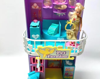 PLAY GIRL ミラーステー Melanie's Mall Glitz N' Glitter Jewelry & Pet Shop Playset - Etsy