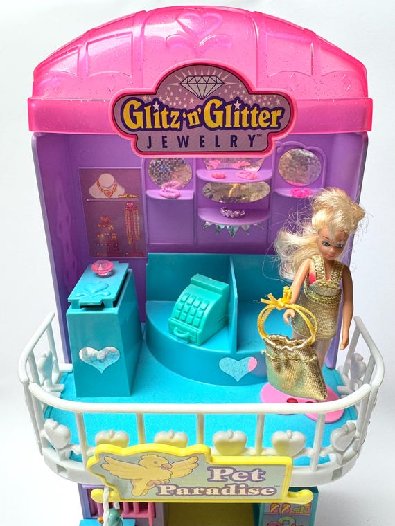 Melanie's Mall Glitz N' Glitter Jewelry & Pet Shop Playset - Etsy