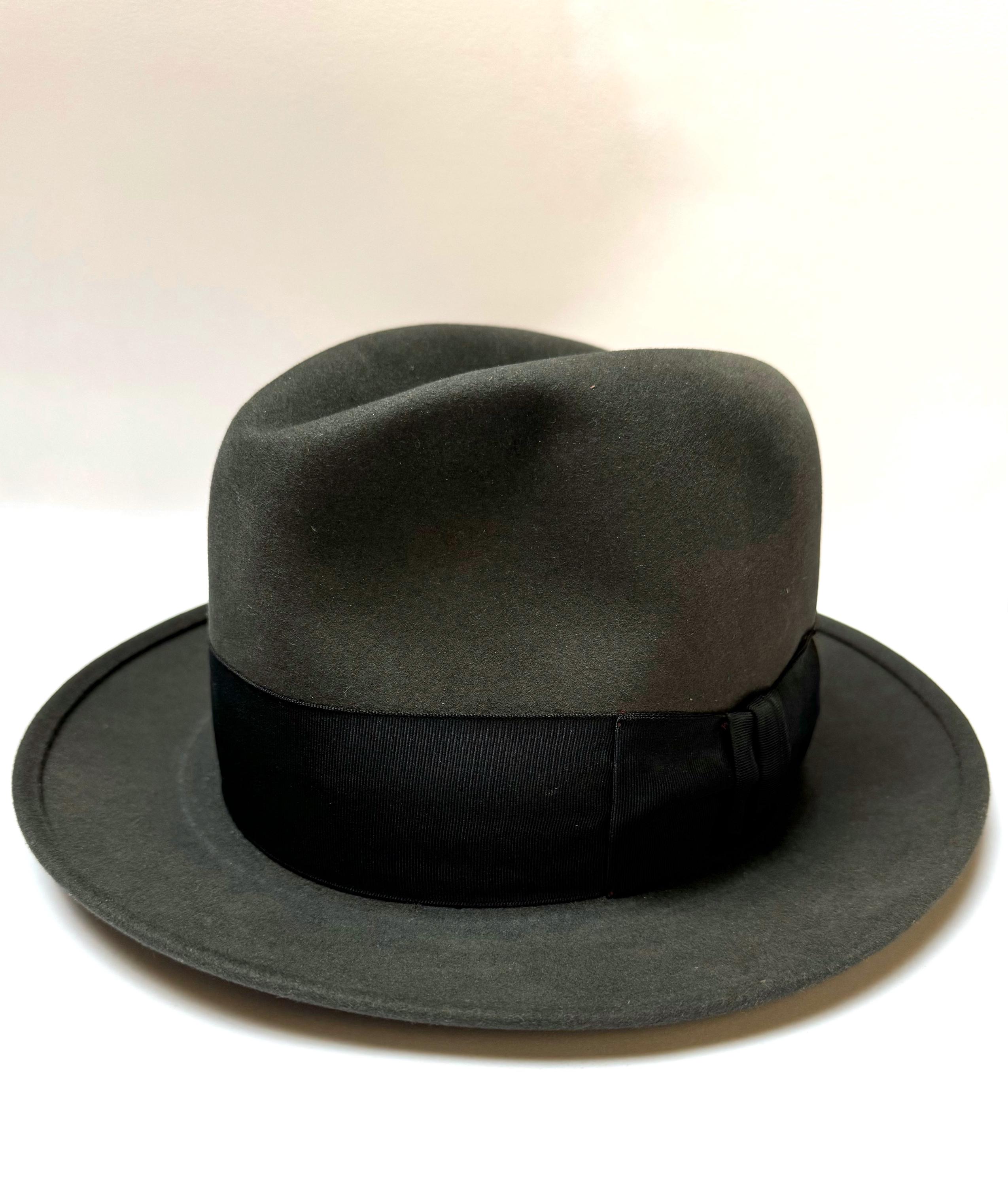 Vintage Royal Stetson Hat Gray - Size 7 ~1940s (estimated Vintage Royal Stetson Hat Gray - Size 7 ~1940s (estimated