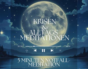 Guided Meditation | Crisis & Everyday Meditations | 5-Minute Emergency Meditation | Self-Love Mindfulness | For Stress or Anxiety