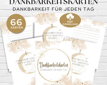 Juego de tarjetas de agradecimiento Frases y reflexiones sobre la gratitud, Ser agradecido, Aprender a ser agradecido, Atención plena, Tarjetas digitales para imprimir