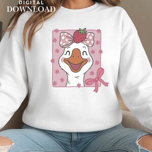 Ganso tonto PNG / Diseño de camiseta de ganso divertido / Clipart de ganso meme / Ganso sarcástico / Descarga digital para camisetas