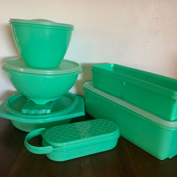 Green Tupperware - Etsy