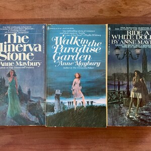 Anne Maybury Vintage Paperback Book Set: 1970s Bantam Books