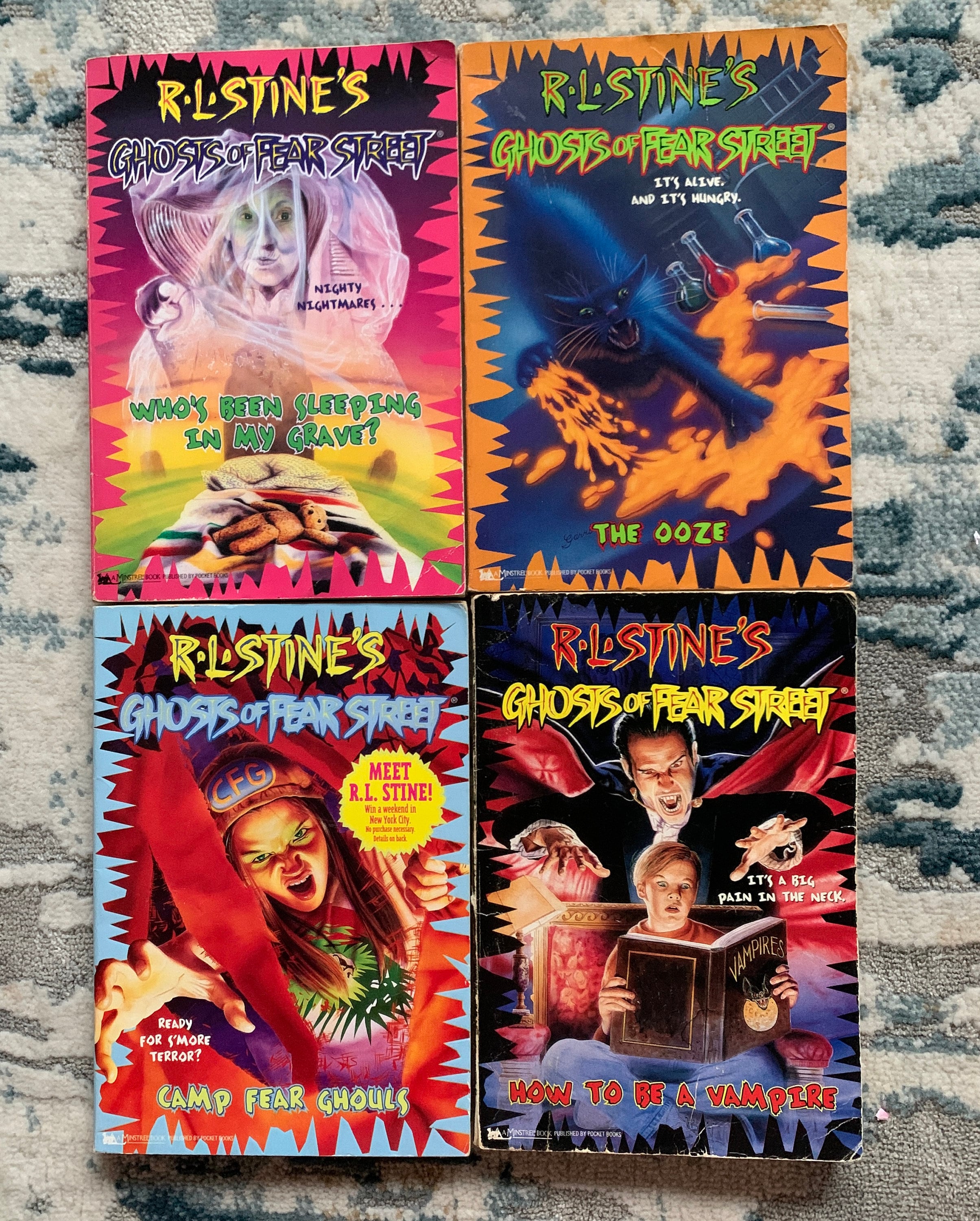 R.L. Stine's Ghosts of Fear Street Books: 1990s Collectibles