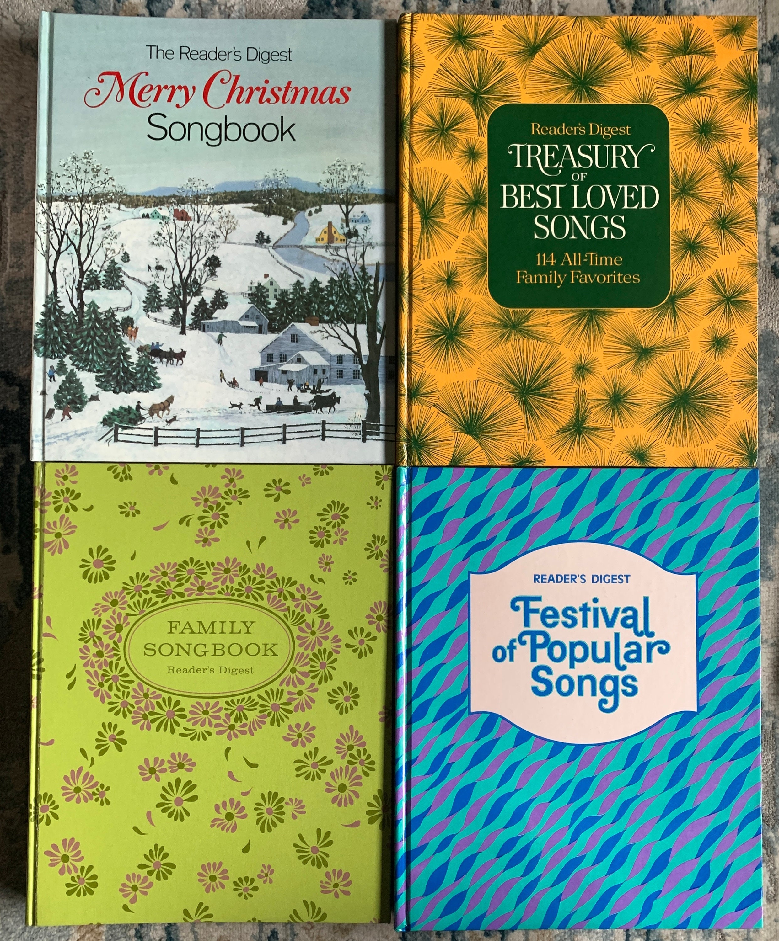 Sold Separately, Reader's Digest Songbooks, Binder of Music, Vintage Music  
