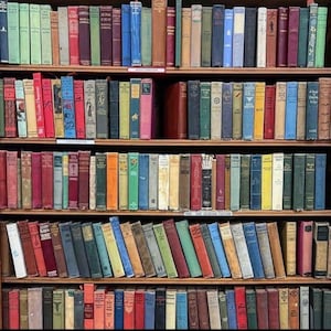 Lot of 5 - Vintage Collectible Old Antique Books - Unsorted Mix - Home Decor