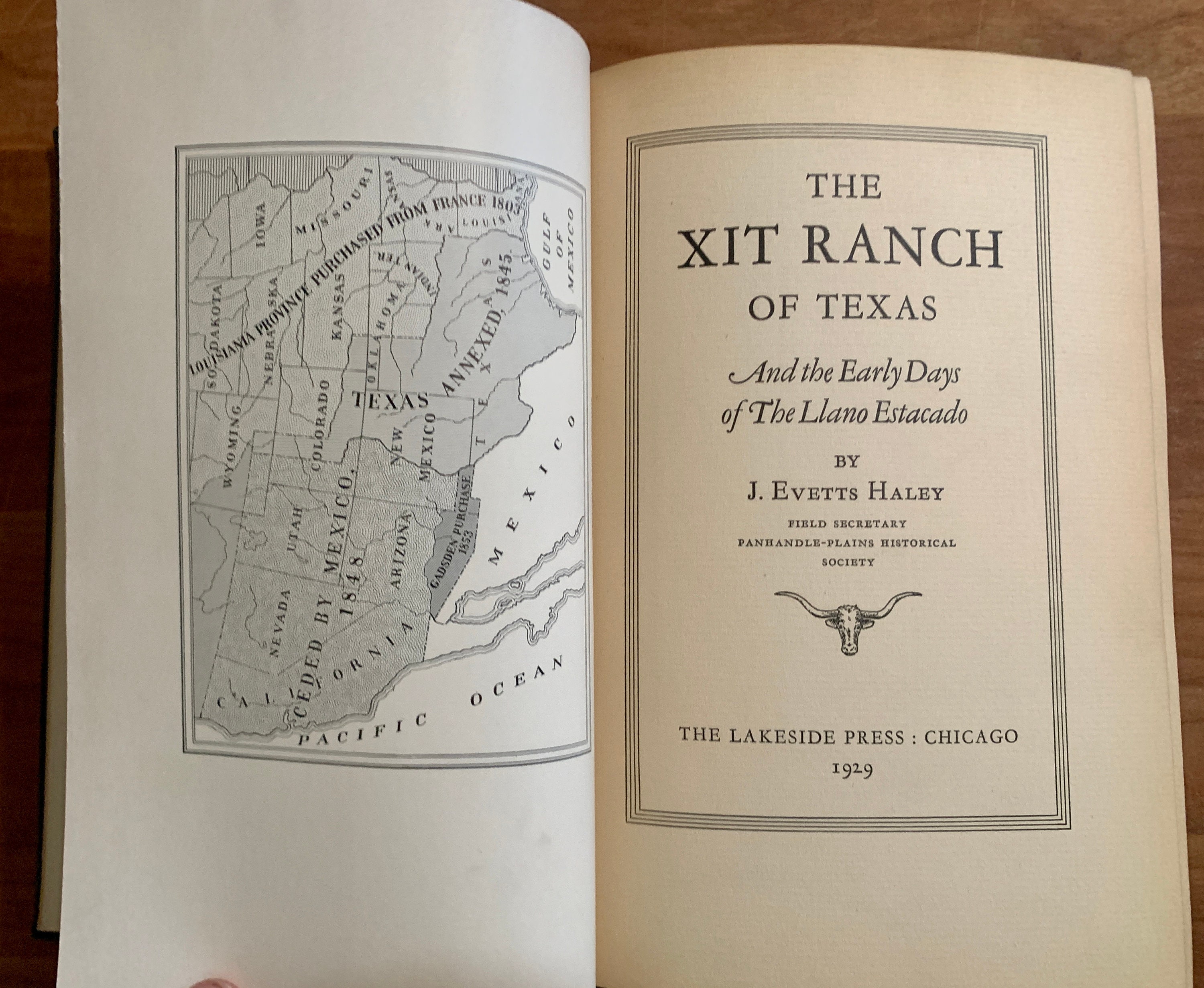 XIT Ranch of Texas History: 1929 First Edition, Western Americana - Etsy