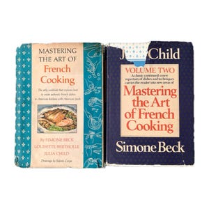 Julia Child: Mastering the Art of French Cooking, Volumes 1 & 2 - 1965, 1973 Editions