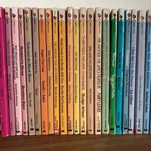 Apple Paperbacks, vintage kids books, summer reading, scholastic books, 1980s and 1990s, image 2