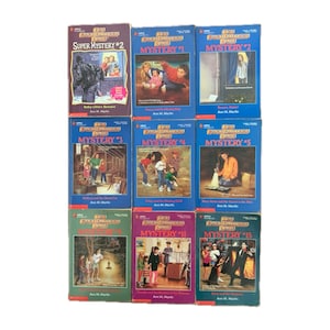 Vintage Babysitters Club Mystery Book: 1990s Kids Paperback - Choose Your Title