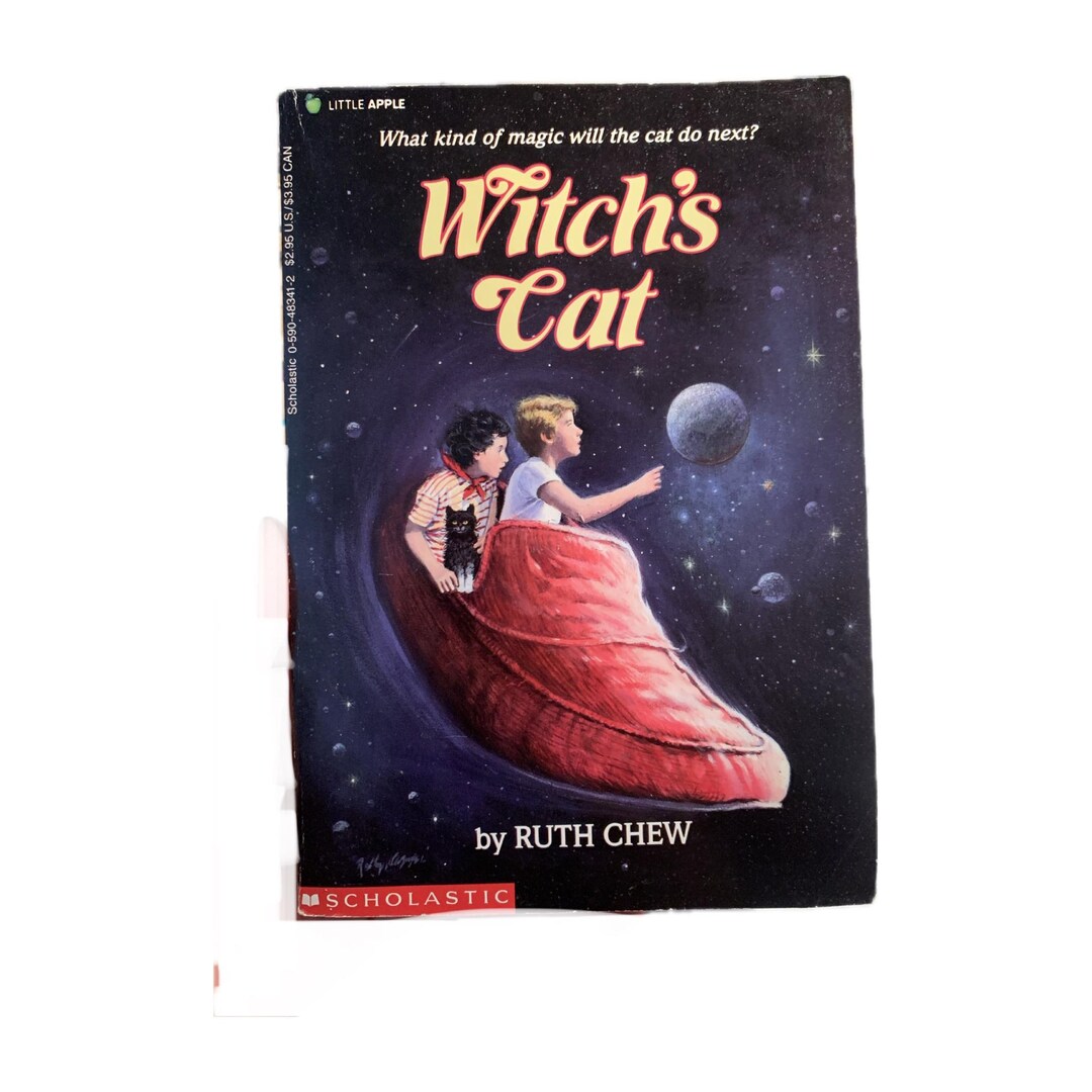 Witch's Cat by Ruth Chew, 1994 Little Apple Book - Etsy