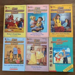 Vintage Babysitters Club Book by Ann M. Martin: 80s-90s Paperback