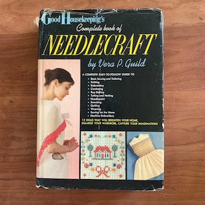 Vintage 1959 Needlecraft Book: Good Housekeeping Guide