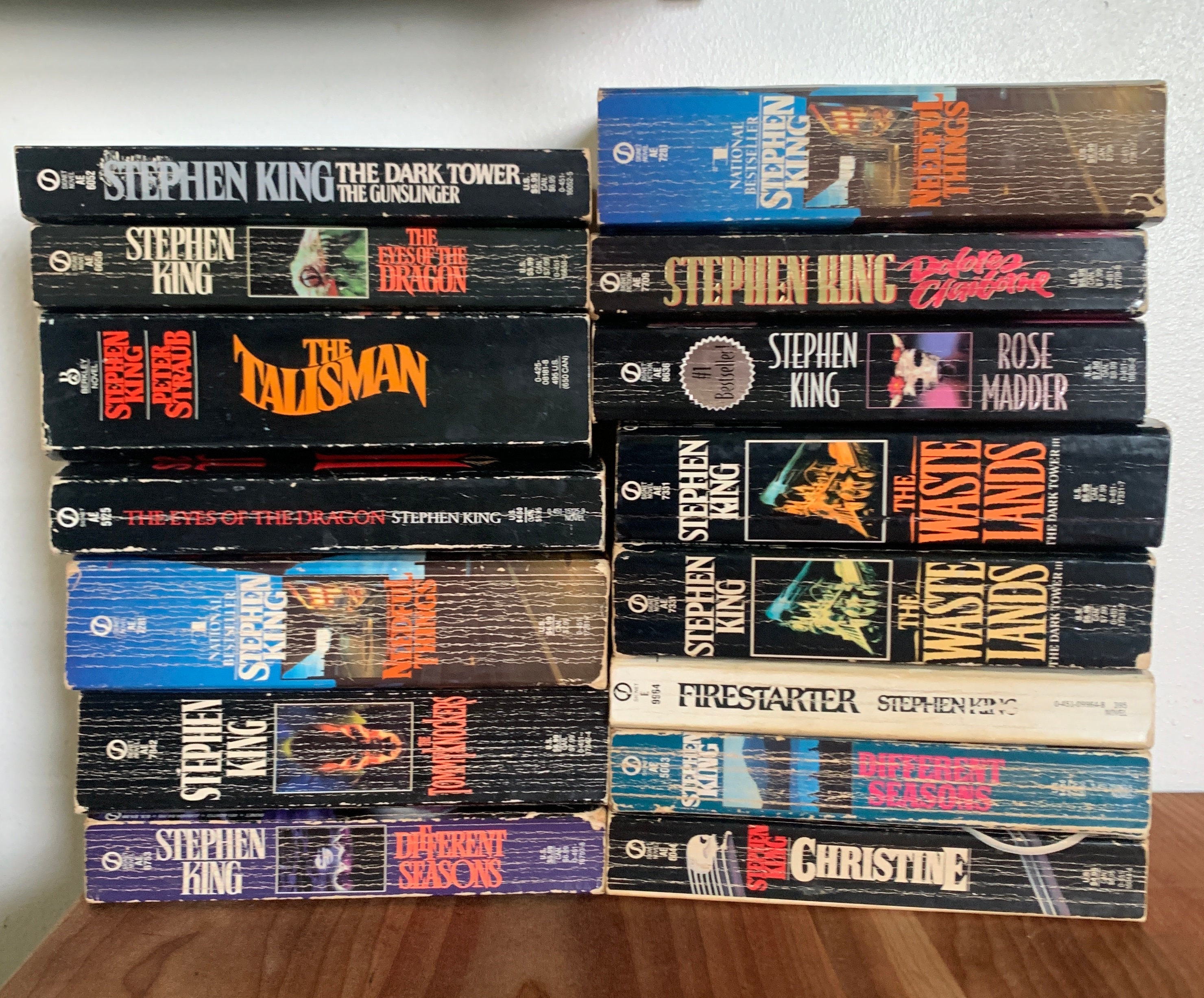 Sold separately, Vintage STEPHEN KING paperback books